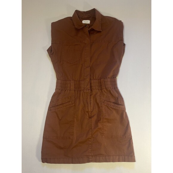 Pistola Rosie Smocked Waist Dress Praline Size XS - Picture 8 of 14